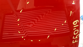 Toyota Prius 50 16-22 aluminum hood, red 3T7, butt