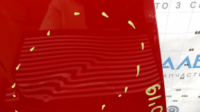 Toyota Prius 50 16-22 aluminum hood, red 3T7, butt