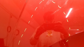 Toyota Prius 50 16-22 aluminum hood, red 3T7, butt
