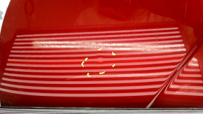 Toyota Prius 50 16-22 aluminum hood, red 3T7, butt