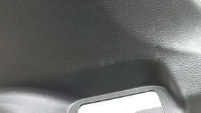 Nissan Rogue 21-26 black center pillar trim, lower right, with plug, scratches