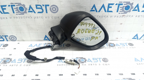 Right side mirror assembly Nissan Rogue 21-23 BSM, S, 5 pins, structure