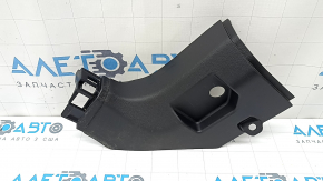 Lower left front pillar trim for Nissan Rogue 21-22, black, US built, scratches