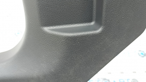 Lower left front pillar trim for Nissan Rogue 21-22, black, US built, scratches