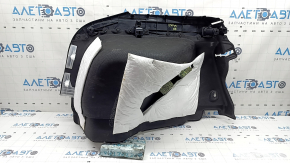 Right arch trim for Toyota Prius 50 20-22, black, under spare tire, scratches