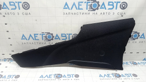 Left side center console trim for Toyota Prius 50 16-22, black, scratches