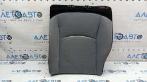 Backrest of the rear row of seats, 2nd row, left, Toyota Prius 50 19-22, black and gray fabric, for cleaning