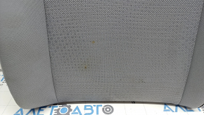Backrest of the rear row of seats, 2nd row, left, Toyota Prius 50 19-22, black and gray fabric, for cleaning