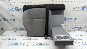 Rear seat row 2 upper right Toyota Prius 50 19-20 black and gray fabric, with belt, with armrest, for cleaning