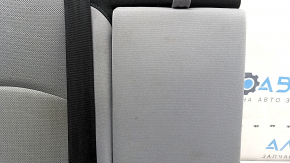 Rear seat row 2 upper right Toyota Prius 50 19-20 black and gray fabric, with belt, with armrest, for cleaning