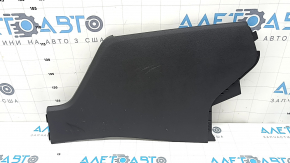 Left center console trim for Nissan Rogue 21-26, black, scratches, crack in mount