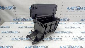Armrest for Toyota Prius 50 16-20, black fabric, without mechanism, dry cleanable