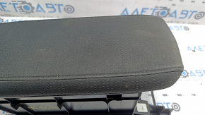 Armrest for Toyota Prius 50 16-20, black fabric, without mechanism, dry cleanable