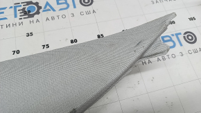 Upper left front pillar trim for Toyota Prius 50 16-22, gray, dry-cleanable