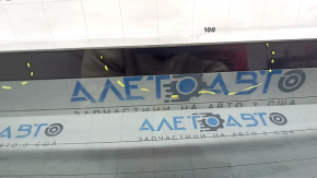 The rear window of the Toyota Prius 50 16-22 trunk door is small, scratches