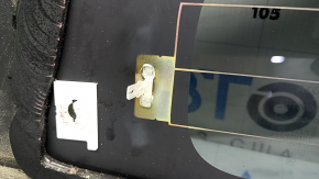 The rear window of the Toyota Prius 50 16-22 trunk door is small, scratches