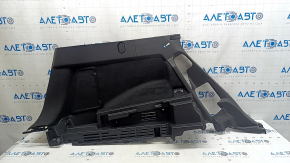 Left arch trim for Nissan Rogue 21-22, black, under a solid floor, US built, scratches, no fastening