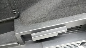Left arch trim for Nissan Rogue 21-22, black, under a solid floor, US built, scratches, no fastening
