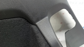 Left arch trim for Nissan Rogue 21-22, black, under a solid floor, US built, scratches, no fastening