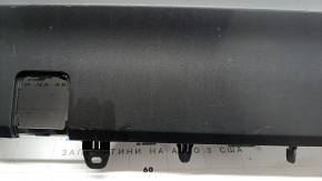 Rear bumper center lip Toyota Prius 50 19-22 structure, scratches, chips