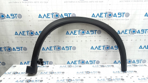 Front left fender arch trim for Nissan Rogue 21-26 US built, structure, scratches, crack in mount, broken mount