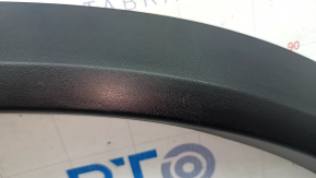Front left fender arch trim for Nissan Rogue 21-26 US built, structure, scratches, crack in mount, broken mount