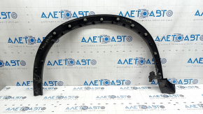 Front left fender arch trim for Nissan Rogue 21-26 US built, structure, scratches, crack in mount, broken mount