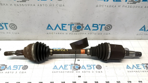 Lincoln MKZ 13-16 hybrid front left axle shaft, rusty, torn boot