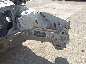 Volvo XC90 16-26 front left quarter panel on the body, white