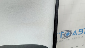 Door trim panel, front right, Toyota Prius 50 18-22, black with gray insert, with leather armrest, scratches