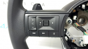 Nissan Rogue 22-26 black rubber steering wheel with buttons and paddle shifters