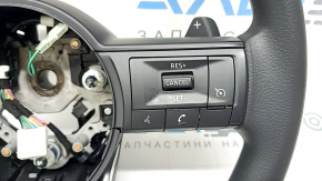 Nissan Rogue 22-26 black rubber steering wheel with buttons and paddle shifters