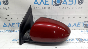 Left side mirror assembly Hyundai Tucson 19-21 7 pins, heated, BSM, red, worn