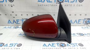 Right side mirror assembly Hyundai Tucson 19-21, 7 pins, heated, BSM, red, worn