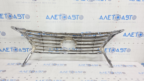 Radiator grille Lexus RX350 RX450H 13-15 rest, assembled in Canada, broken mount