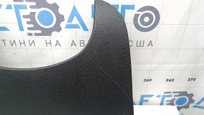 Black, scratched driver's knee pad for Hyundai Tucson 19-21