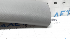 Upper right front pillar trim for Hyundai Tucson 19-21, gray, scratches, whitened plastic