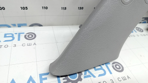 Left rear pillar trim for Hyundai Tucson 16-21, gray, scratches