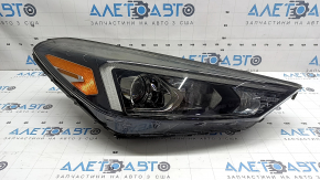 Right front headlight assembly for Hyundai Tucson 19-21 halogen without LED accent