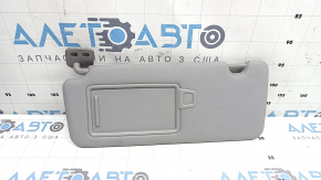 Left visor for Hyundai Tucson 19-21 without panoramic windows, gray