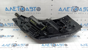 Left front headlight assembly for Hyundai Tucson 19-21 halogen without LED accent, peeling paint, scratches