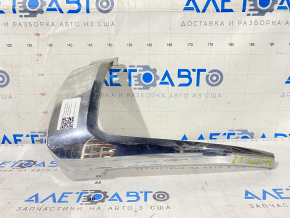 Front bumper molding chrome center right Mitsubishi Outlander 16-22 rest