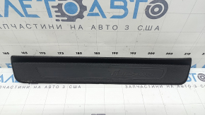 Outer front left door sill plate for Hyundai Tucson 16-21, black, scratches