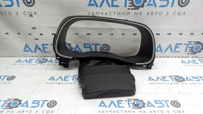 Hyundai Tucson 19-21 black and chrome instrument cluster surrounds