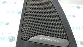 Front left side mirror cover for BMW X7 G07 19-26 Harman Kardon, rusty mesh