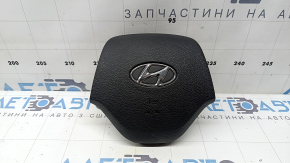 Black steering wheel airbag for the Hyundai Tucson 16-21