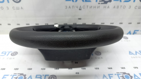 Naked steering wheel for Hyundai Tucson 19-21, black rubber, no buttons, with overlay, scratches
