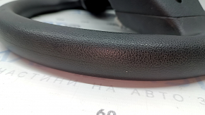 Naked steering wheel for Hyundai Tucson 19-21, black rubber, no buttons, with overlay, scratches