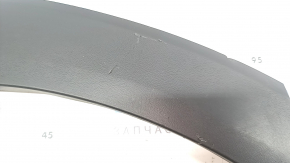 Rear right fender arch trim for Hyundai Tucson 16-21: structure, scratches, crack in fastening