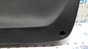 Hyundai Tucson 16-21 black lower trunk door trim, worn
